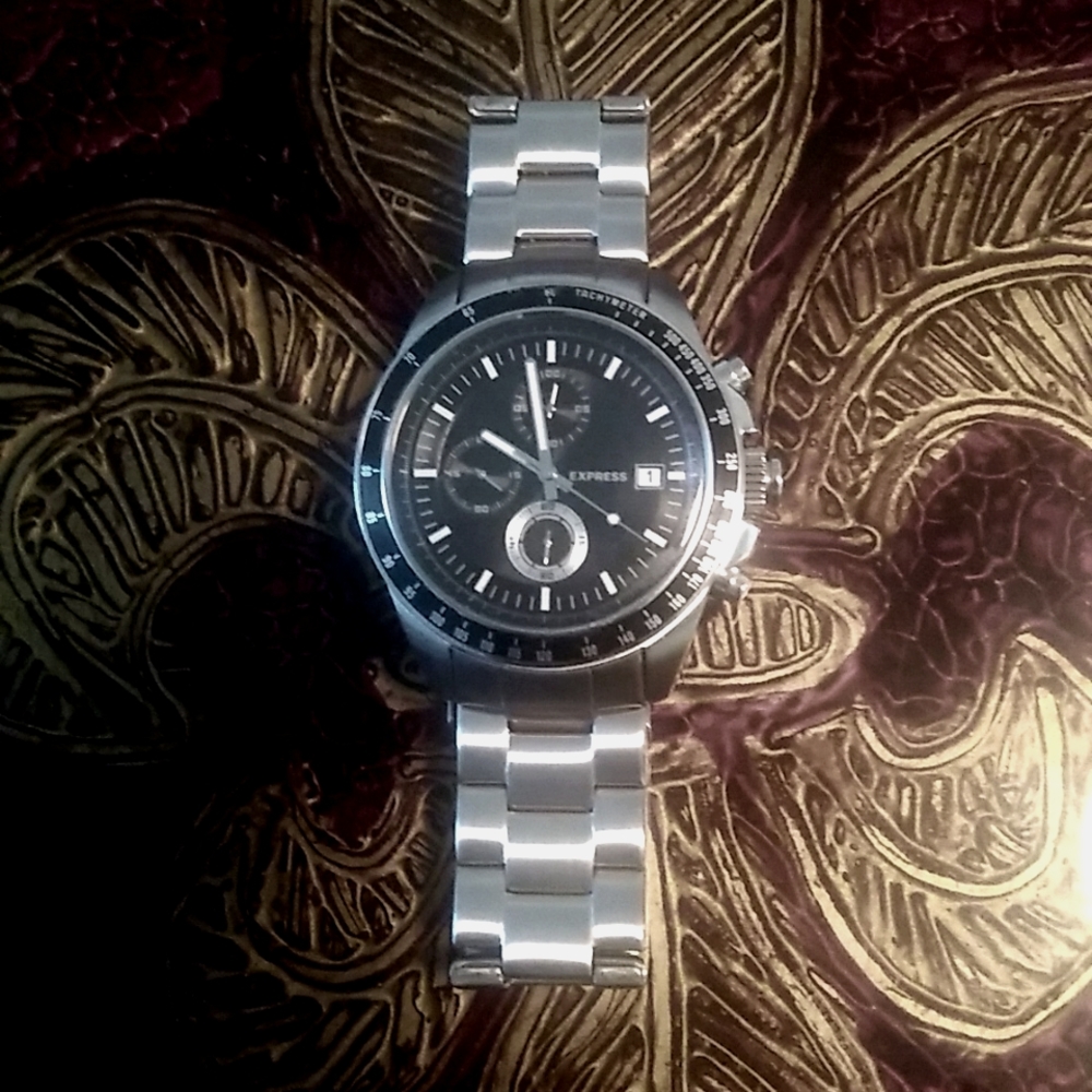 Stainless steel Express Men's Watch
